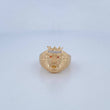 Anillo Leon 9gr / T10 1/4 / Oro 18K $