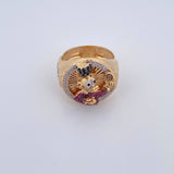 Anillo Pato Inspirado 8.15gr / T9 1/4 / Oro 18K $