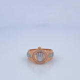 Anillo Corona RX 6.55gr / T9 3/4 / Oro 18K $