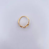 Anillo Love 2.7gr / T4 3/4 / Liso Oro Amarillo 18K &