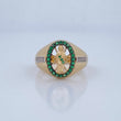 Anillo San Judas Tadeo 5.1gr / T9 / Oro 18K &