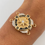 Herraje Estrella Cardinal 12.15gr / 3cm / Oro 18K $