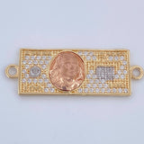 Herraje One Dólar 3gr / 3cm / Oro 18K $
