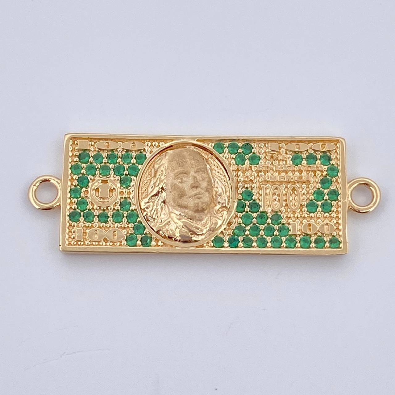 Herraje One Dólar 3.1gr / 3cm / Oro 18K $