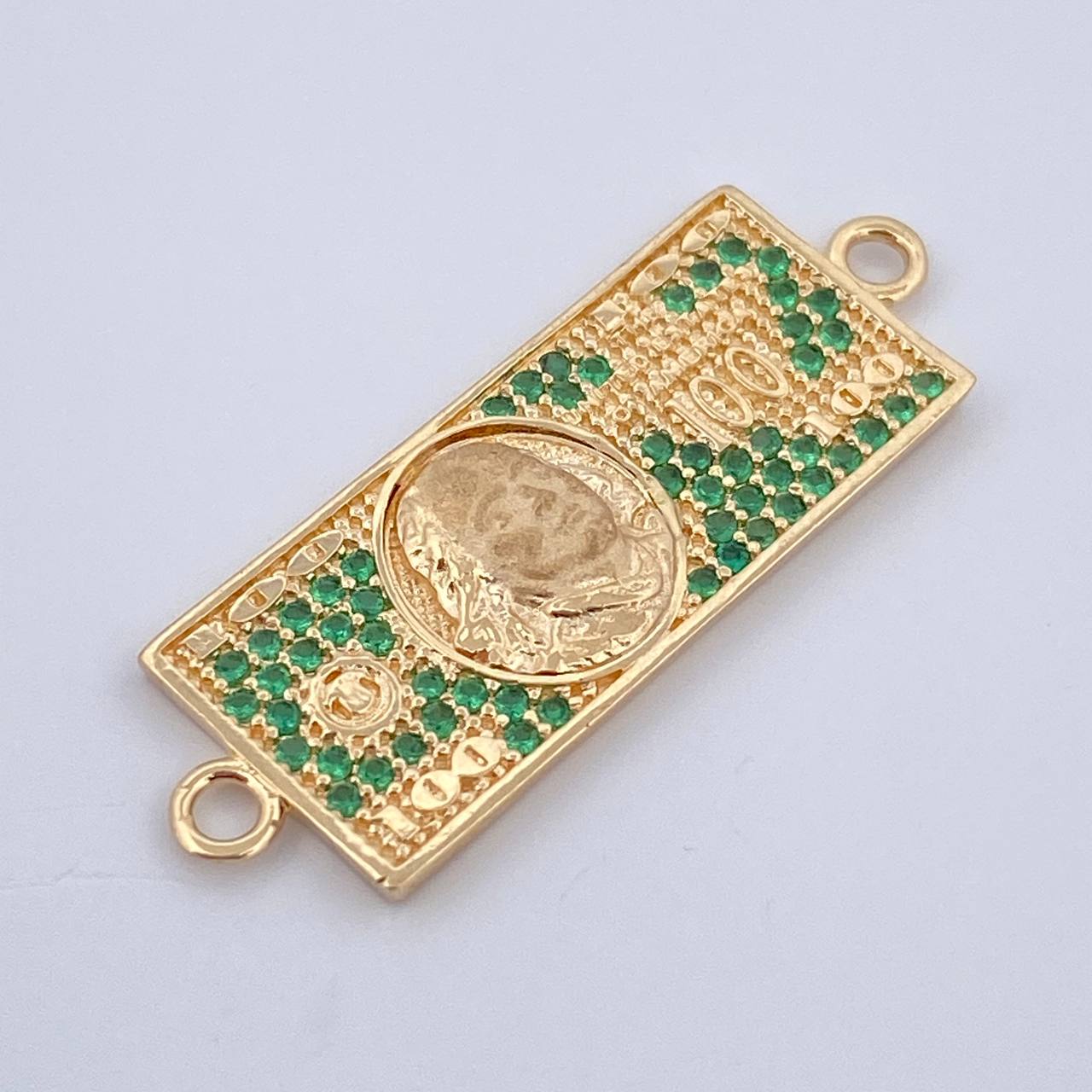 Herraje One Dólar 3.1gr / 3cm / Oro 18K $