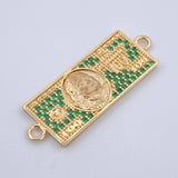 Herraje One Dólar 3.1gr / 3cm / Oro 18K $