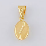 Dije Grano De Café 0.6 g / 2 cm Oro Amarillo 18K