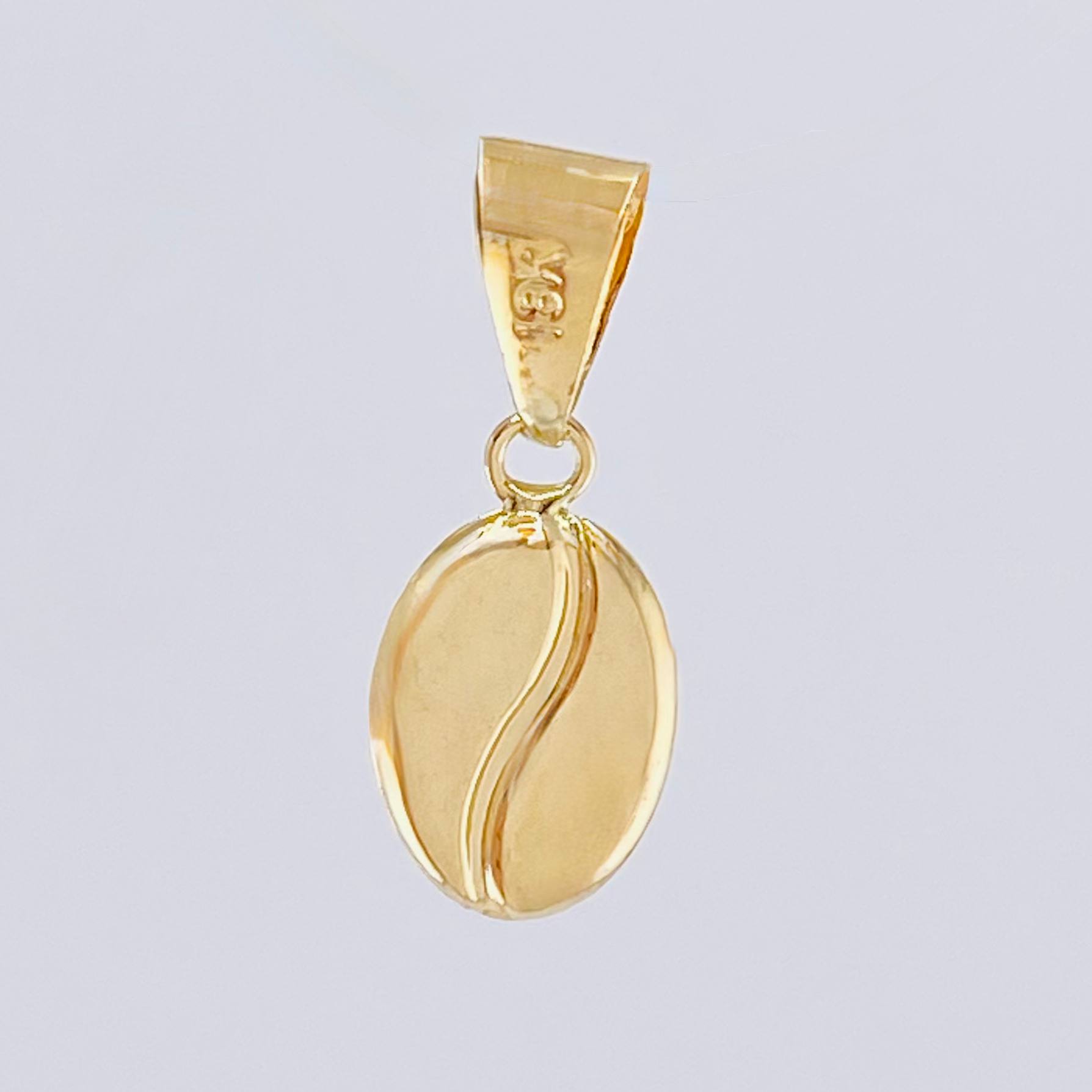 Dije Grano De Café 0.6 g / 2 cm Oro Amarillo 18K