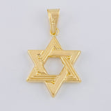 Dije Estrella De David 2.25 g / 3.7 cm Oro Amarillo 18K