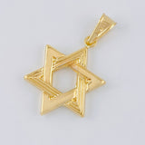 Dije Estrella De David 2.25 g / 3.7 cm Oro Amarillo 18K