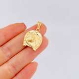 Dije Herradura Caballo 2.2 g / 3 cm Oro Amarillo 18K