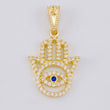 Dije Mano Hamsa 1.3 g / 2.3 cm Oro Amarillo 18K