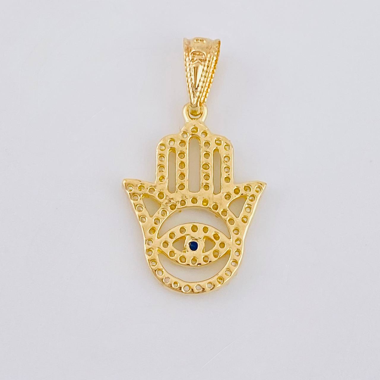 Dije Mano Hamsa 1.3 g / 2.3 cm Oro Amarillo 18K