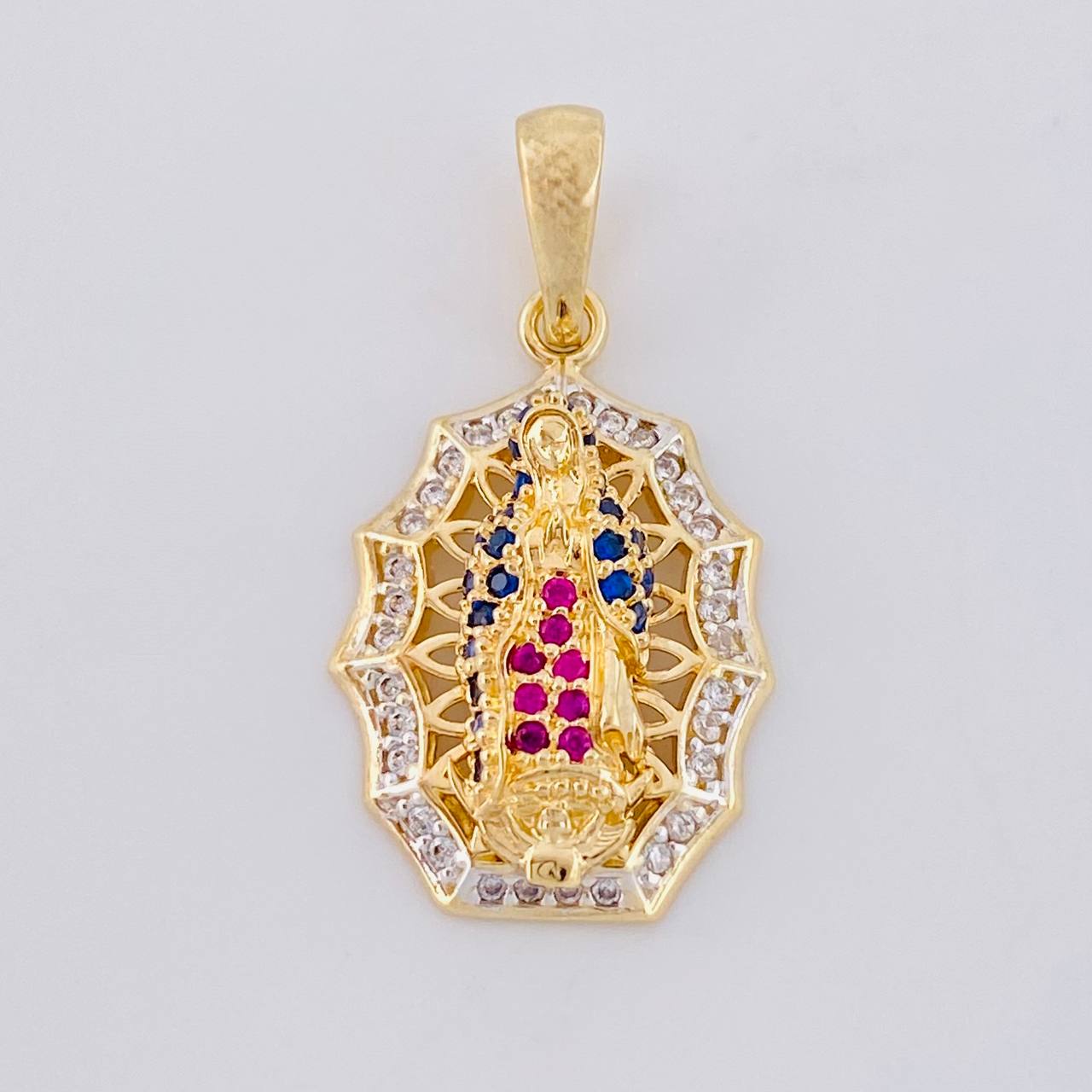 Dije Virgen Guadalupe 2.9 g / 2.7 cm Oro Amarillo 18K