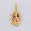 Dije Virgen Guadalupe 2.9 g / 2.7 cm Oro Amarillo 18K