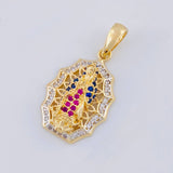Dije Virgen Guadalupe 2.9 g / 2.7 cm Oro Amarillo 18K