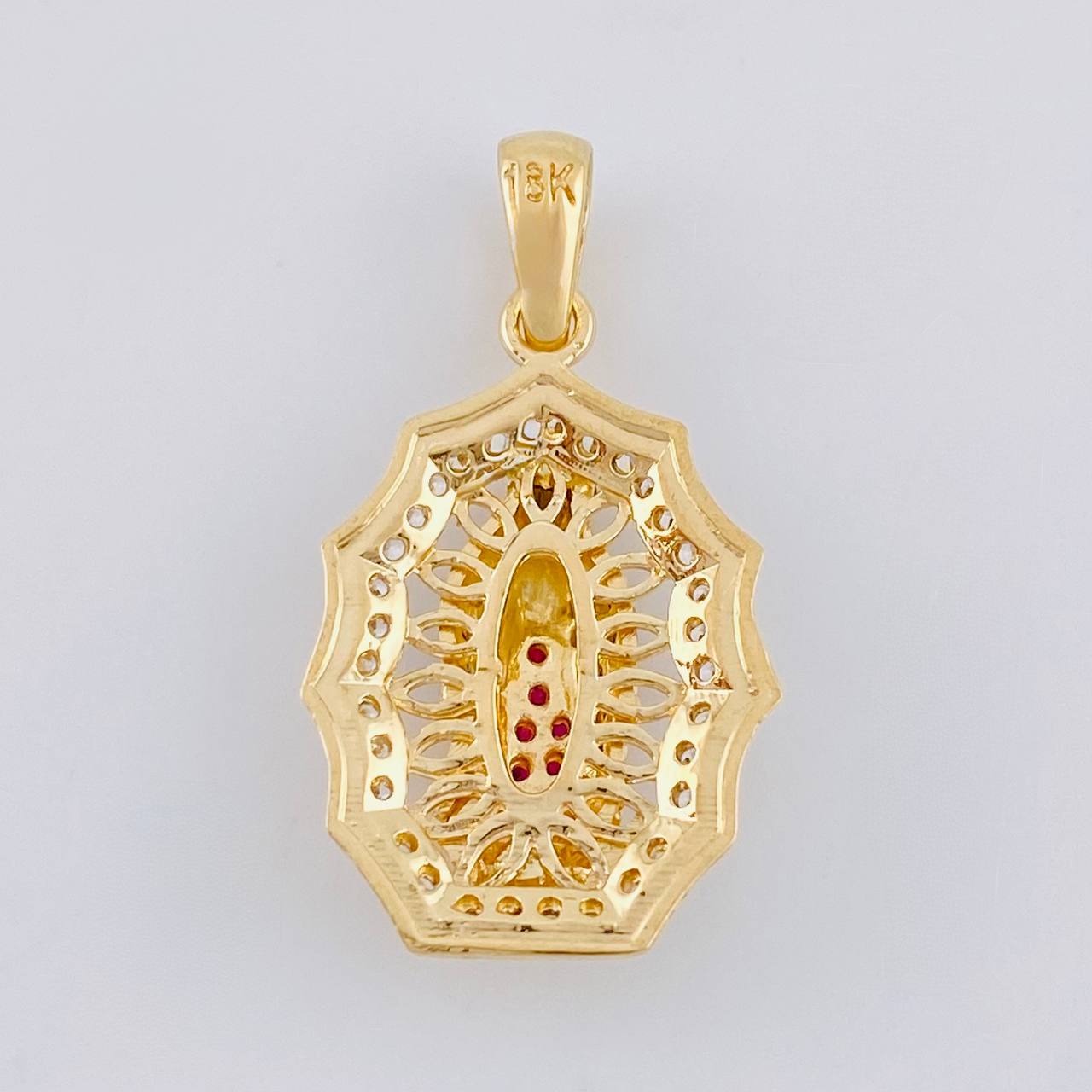Dije Virgen Guadalupe 2.9 g / 2.7 cm Oro Amarillo 18K