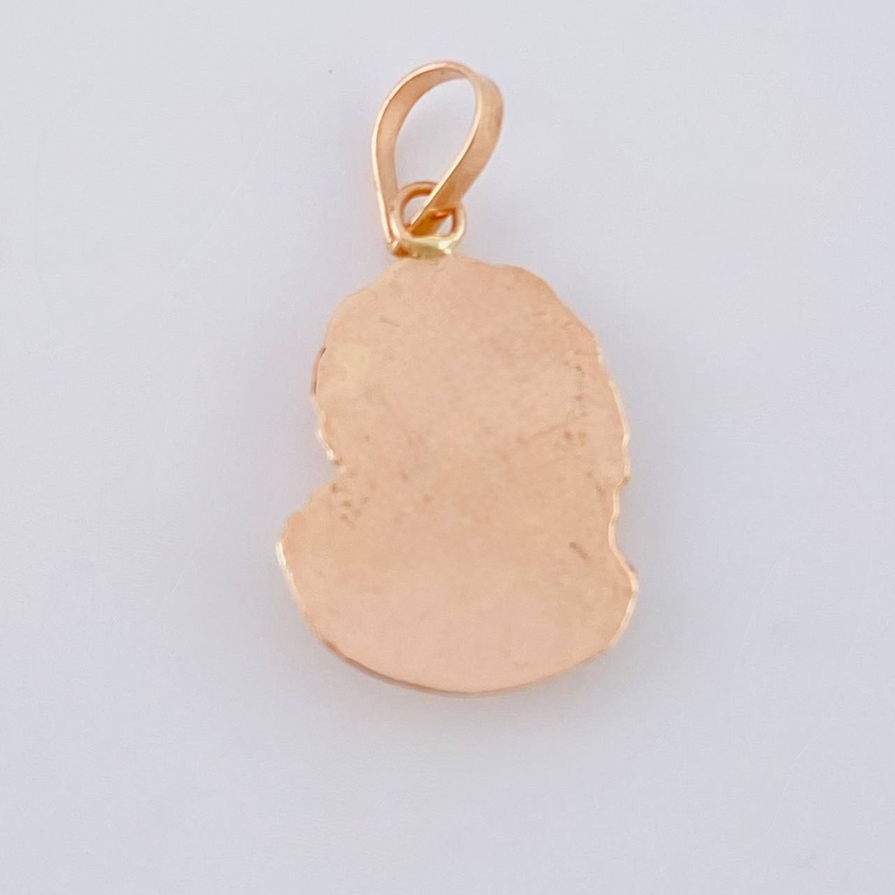 Dije Rostro Cristo 1 g / 2.4 cm Oro Rosa 18K