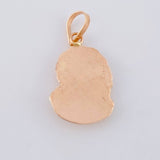 Dije Rostro Cristo 1 g / 2.4 cm Oro Rosa 18K