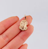 Dije Rostro Cristo 1 g / 2.4 cm Oro Rosa 18K