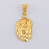 Dije Rostro Cristo 0.75 g / 2.3 cm Oro Amarillo 18K