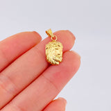 Dije Rostro Cristo 0.75 g / 2.3 cm Oro Amarillo 18K