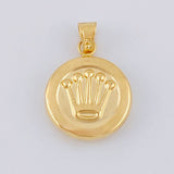 Dije Corona 1.15 g / 2.4 cm Oro Amarillo 18K