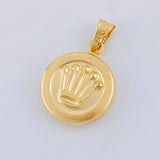 Dije Corona 1.15 g / 2.4 cm Oro Amarillo 18K