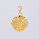 Dije Angel De La Guarda 1.2 g / 2.4 cm Oro Amarillo 18K