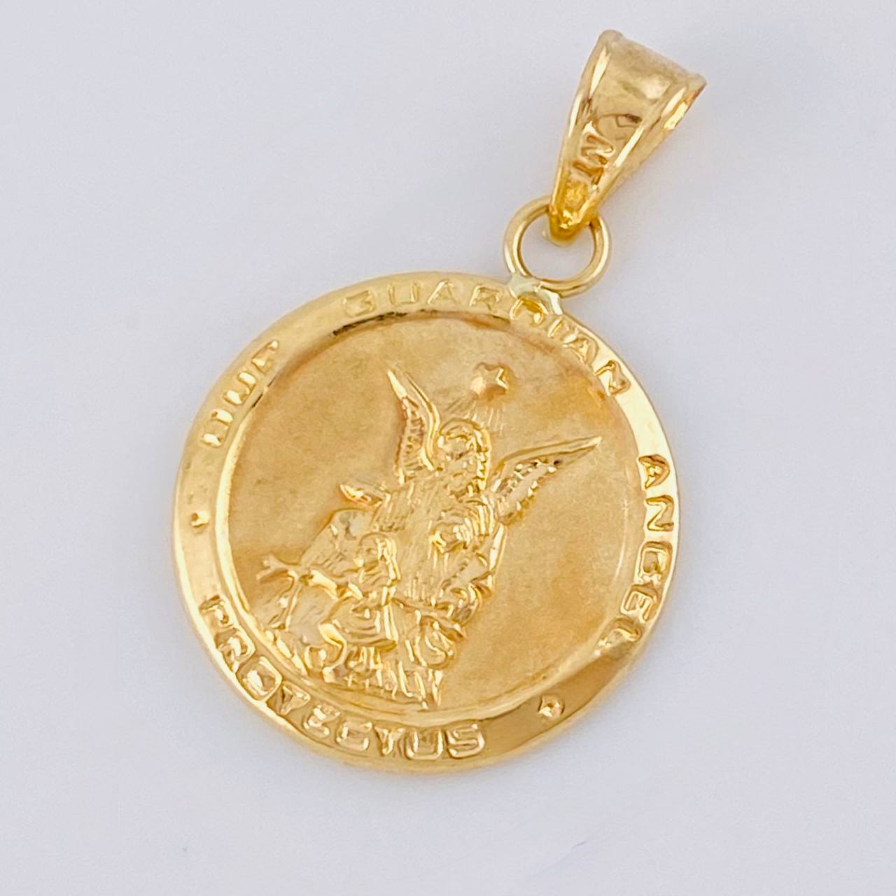 Dije Angel De La Guarda 1.2 g / 2.4 cm Oro Amarillo 18K