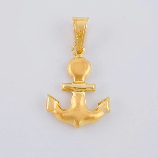 Dije Ancla 0.85 g / 2.5 cm Oro Amarillo 18K