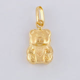 Dije Oso 0.5 g / 1.8 cm Oro Amarillo 18K