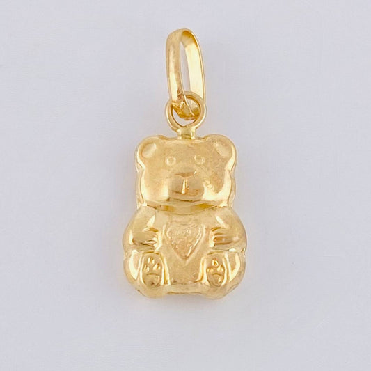 Dije Oso 0.55 g / 1.9 cm Oro Amarillo 18K