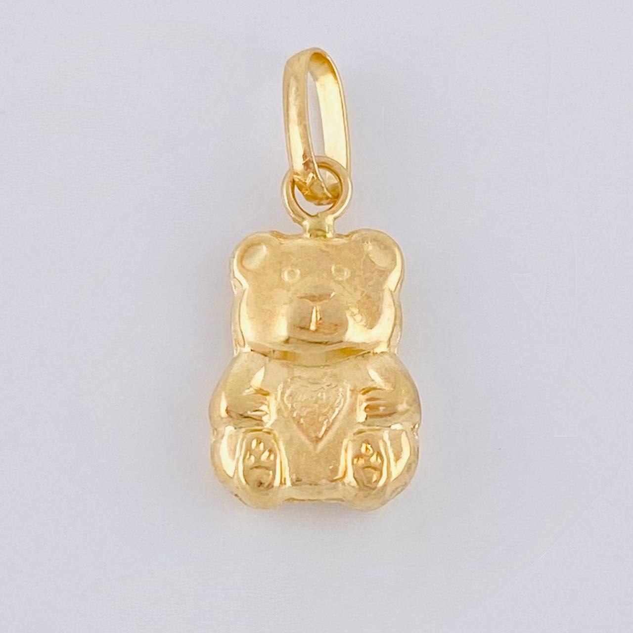 Dije Oso 0.5 g / 1.8 cm Oro Amarillo 18K