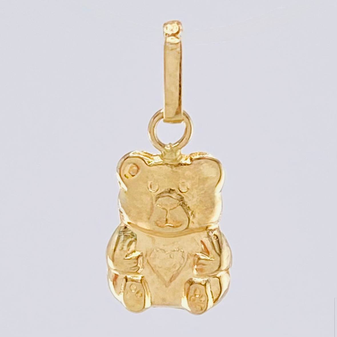 Dije Oso 0.6 g / 1.8 cm Oro Amarillo 18K