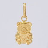 Dije Oso 0.55 g / 1.9 cm Oro Amarillo 18K