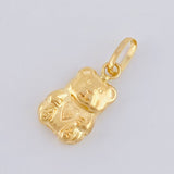 Dije Oso 0.5 g / 1.8 cm Oro Amarillo 18K