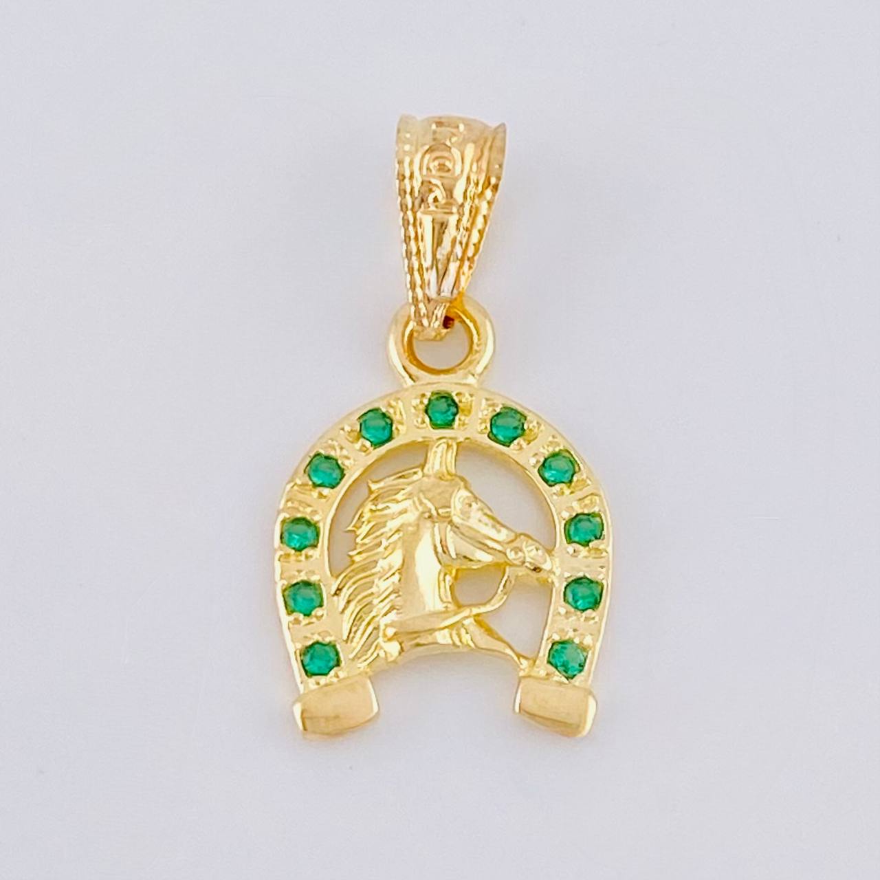 Dije Herradura Caballo 1.05 g / 1.9 cm Oro Amarillo 18K
