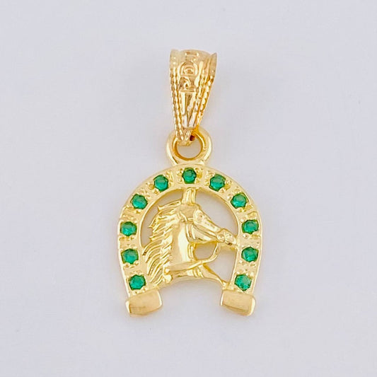 Dije Herradura Caballo 1.05 g / 1.9 cm Oro Amarillo 18K