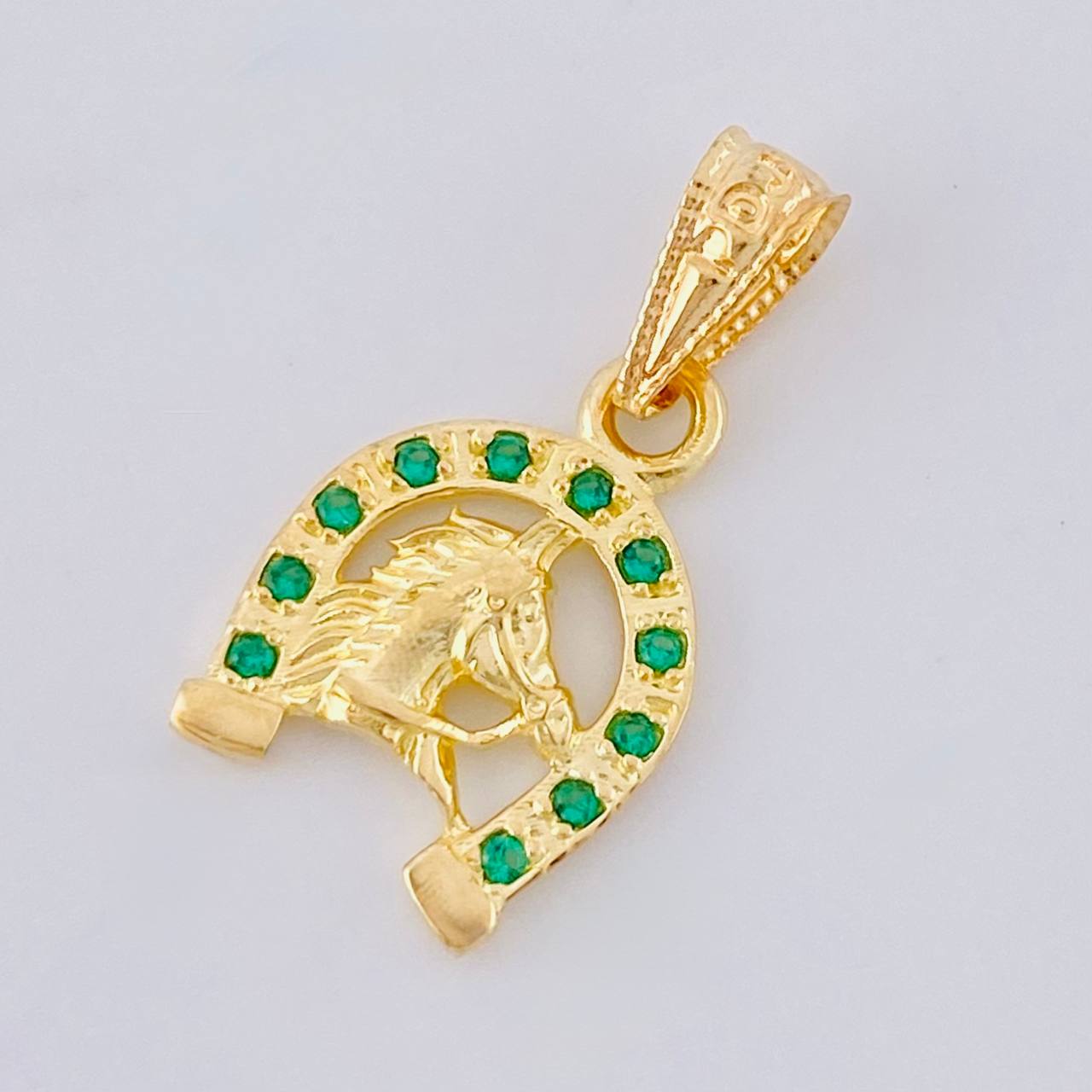 Dije Herradura Caballo 1.05 g / 1.9 cm Oro Amarillo 18K