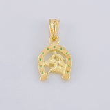 Dije Herradura Caballo 1.05 g / 1.9 cm Oro Amarillo 18K