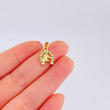 Dije Herradura Caballo 1.05 g / 1.9 cm Oro Amarillo 18K