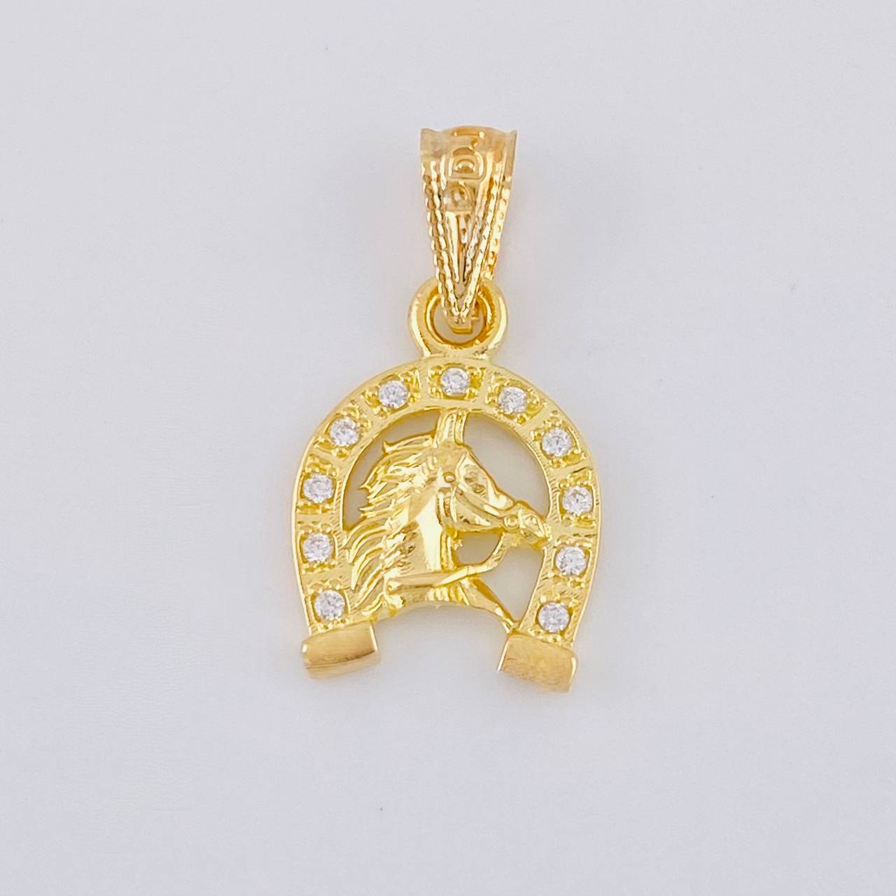Dije Herradura Caballo 1.1 g / 1.9 cm Oro Amarillo 18K