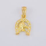 Dije Herradura Caballo 1.1 g / 1.9 cm Oro Amarillo 18K