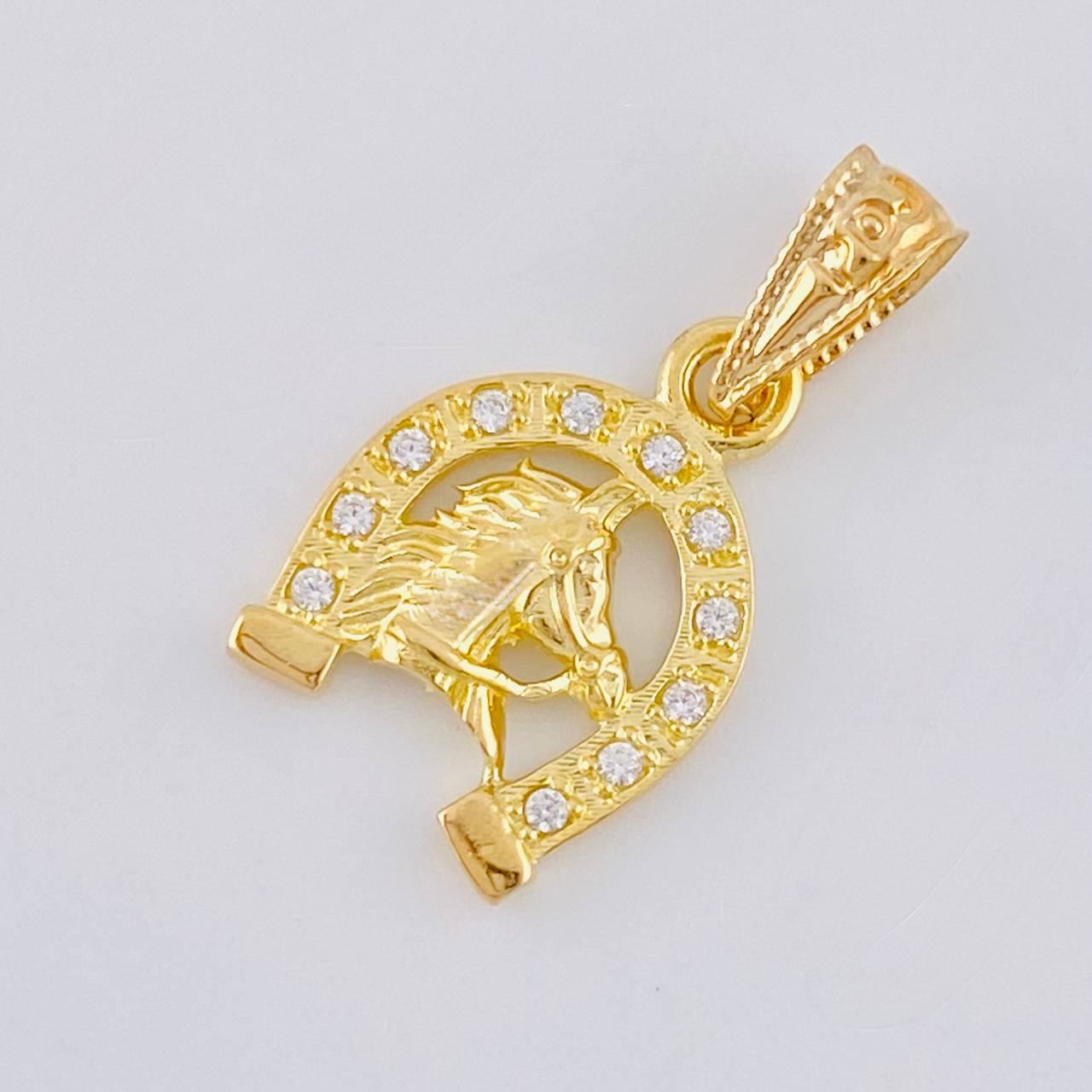 Dije Herradura Caballo 1.1 g / 1.9 cm Oro Amarillo 18K
