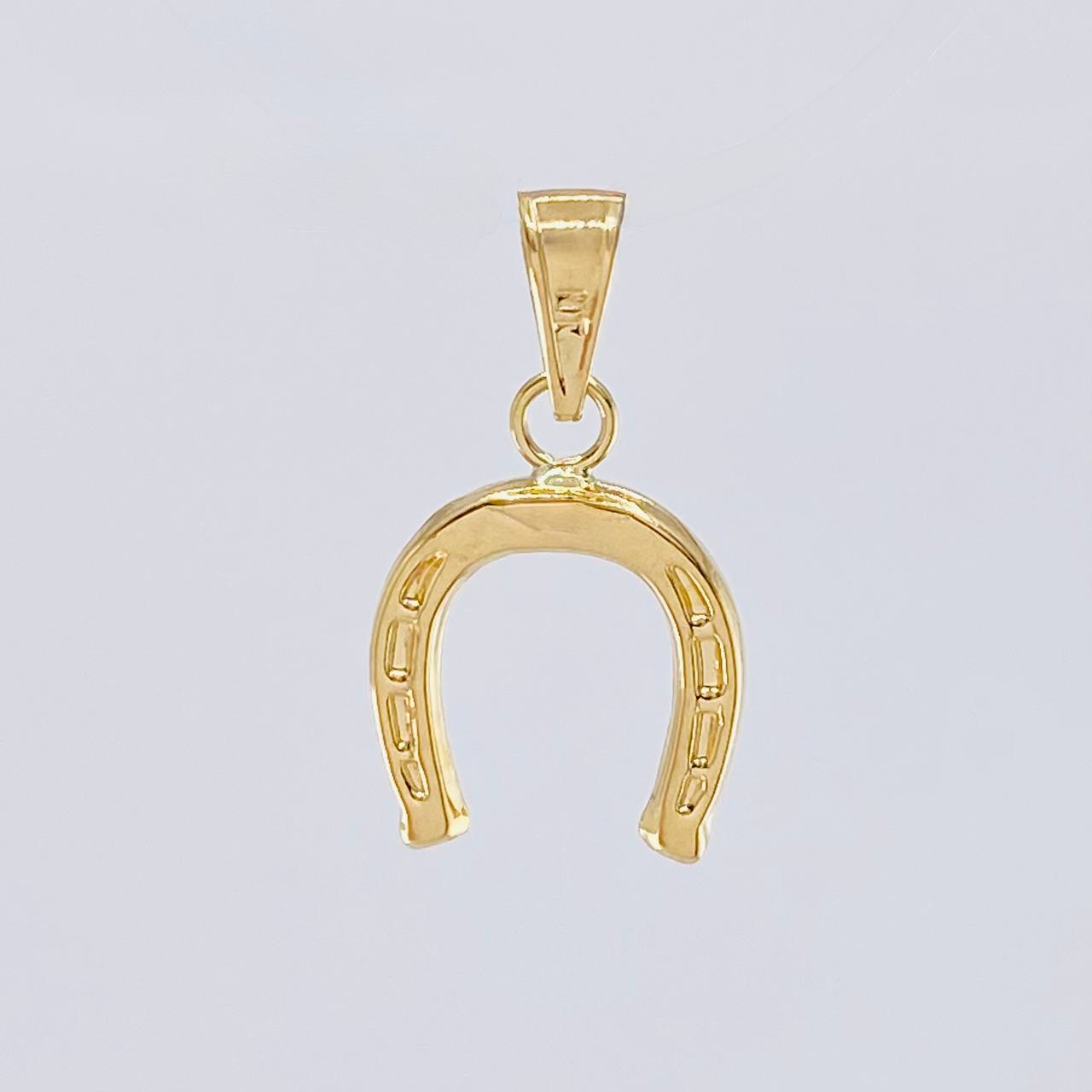 Dije Herradura 0.7 g / 2.1 cm Oro Amarillo 18K