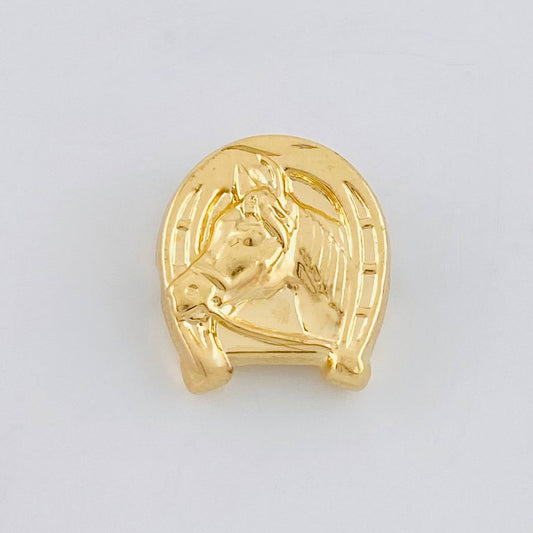 Herraje Herradura Caballo 0.85 g / 1.3 cm Oro Amarillo 18K
