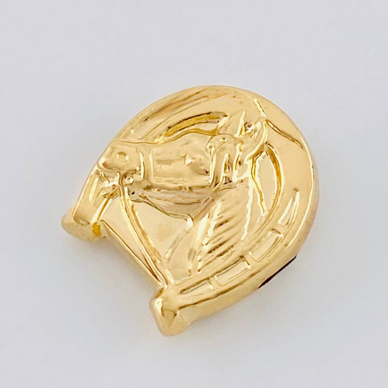 Herraje Herradura Caballo 0.85 g / 1.3 cm Oro Amarillo 18K