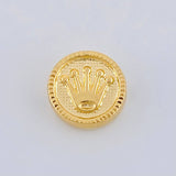 Herraje Corona 0.5 g / 1 cm Oro Amarillo 18K
