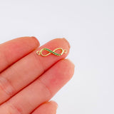 Herraje Infinito 0.5 g / 1.9 cm Oro Amarillo 18K